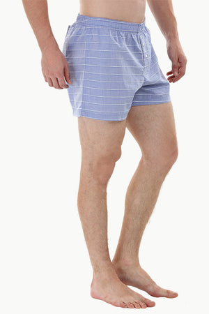 Elastic Band Woven Boxer Shorts