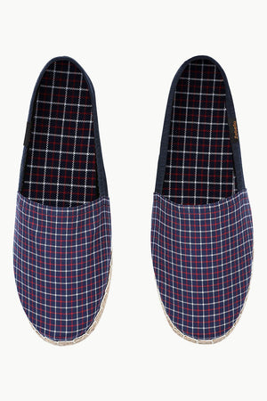 Checkered Print Espadrilles
