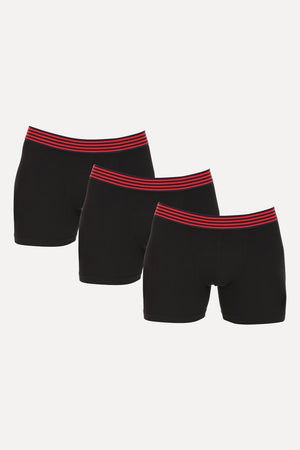 Unicolor Stretchable Briefs - Pack Of 3