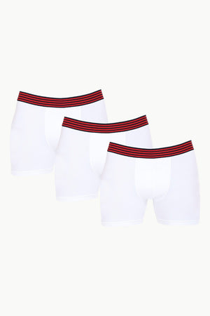 Unicolor Stretchable Briefs - Pack Of 3