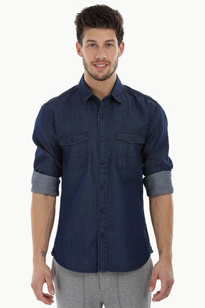 Everyday Indigo Denim Shirt