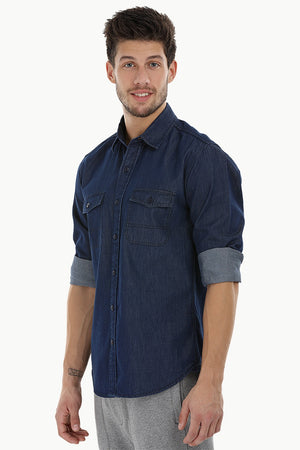 Everyday Indigo Denim Shirt