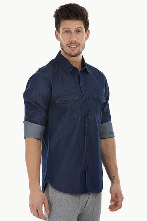 Everyday Indigo Denim Shirt