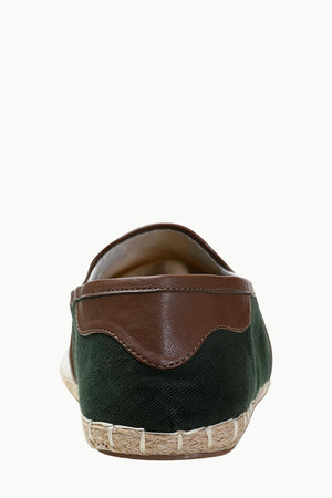 Faux Leather Detailed Espadrilles