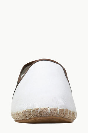 Faux Leather Detailed Espadrilles