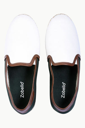 Faux Leather Detailed Espadrilles