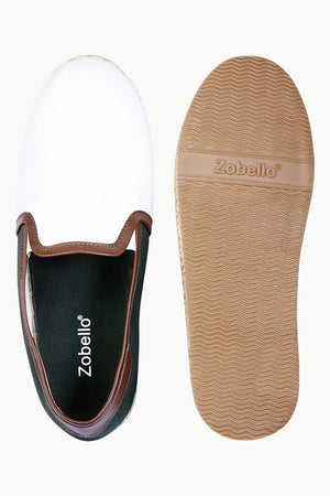 Faux Leather Detailed Espadrilles