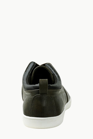 Faux Leather Urban Plimsolls