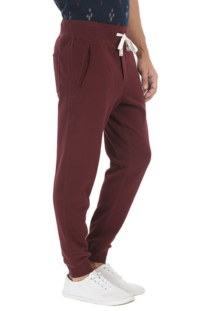 Solid Fleece Lazy Fit Sweatpants