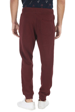 Solid Fleece Lazy Fit Sweatpants
