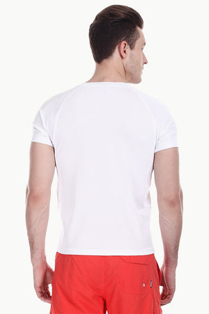 Performance Wear V Neck With Side Panel Stitch