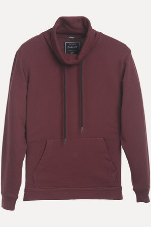 High Neck Fleece Sweatshirt
