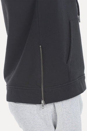 High Neck Fleece Sweatshirt