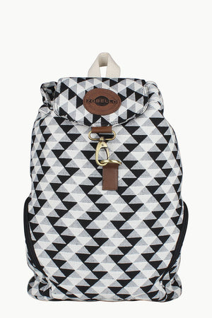 Aztec Weave And Leather Bag