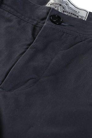 Grey Cuff Jogger Twill Pants