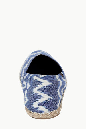 Handwoven Elastic Ikat Espadrilles
