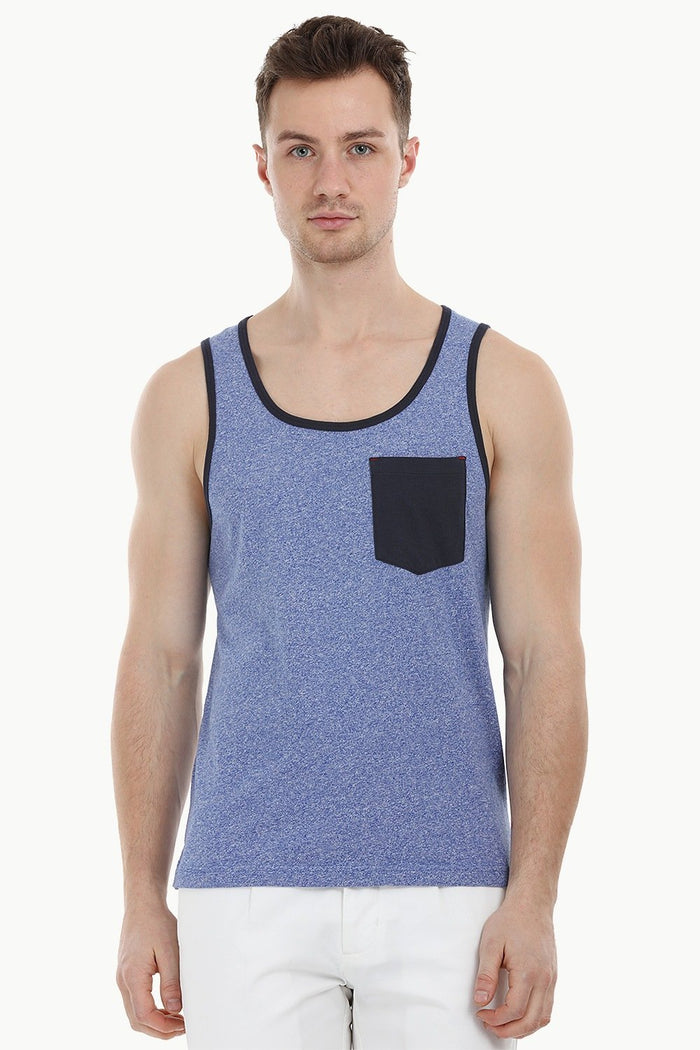 Heather Blue Summer Tank
