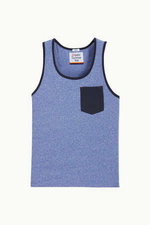 Heather Blue Summer Tank