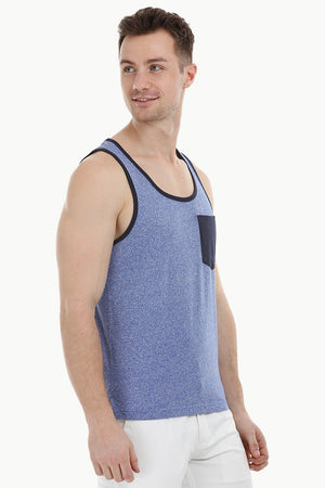 Heather Blue Summer Tank