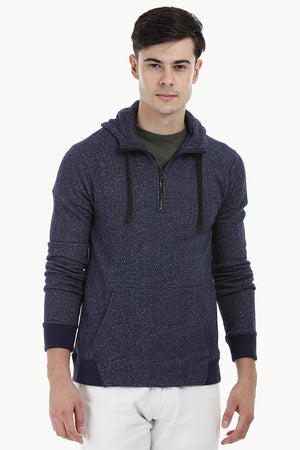 Kangaroo Pocket Speckled Hoodie