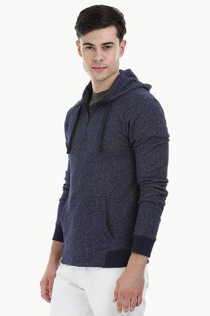 Kangaroo Pocket Speckled Hoodie