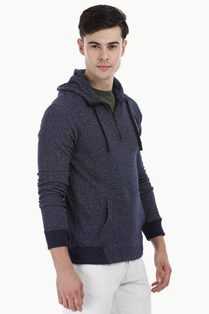 Kangaroo Pocket Speckled Hoodie