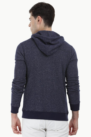 Kangaroo Pocket Speckled Hoodie