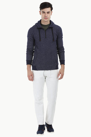 Kangaroo Pocket Speckled Hoodie