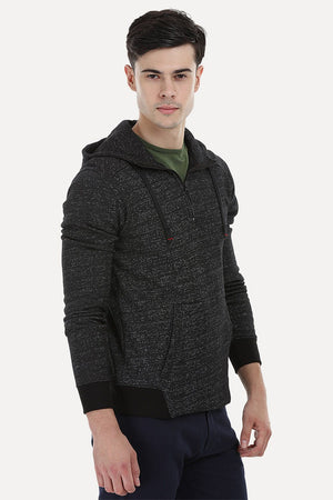 Kangaroo Pocket Speckled Hoodie