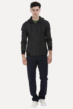 Kangaroo Pocket Speckled Hoodie
