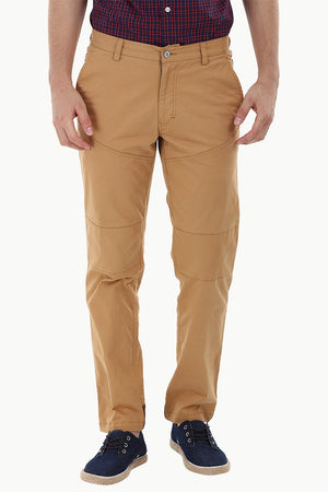 Knee-Patch Dapper Chinos