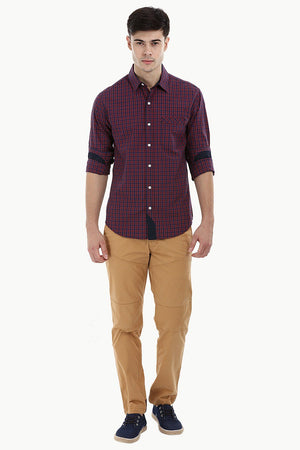 Knee-Patch Dapper Chinos
