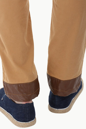 Knee-Patch Dapper Chinos