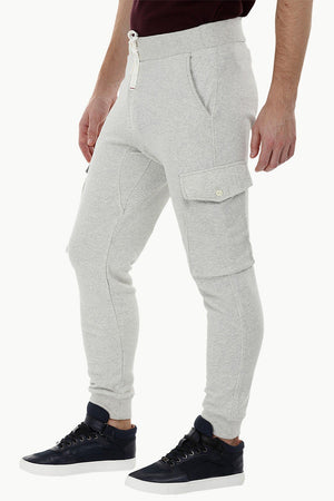 Knitted Cargo Cuff Jogger Sweatpants