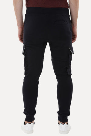 Knitted Cargo Cuff Jogger Sweatpants