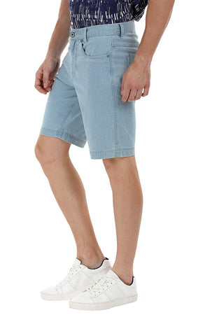 Light Wash Denim Shorts