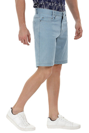Light Wash Denim Shorts