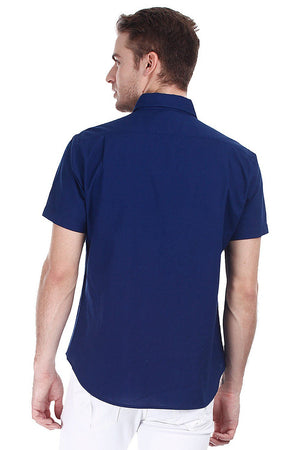 Light Weight Oxford Sort Sleeves Shirt