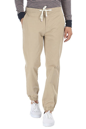 Enzyme Washed Lightweight Cotton Twill Pant