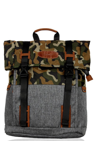 Lightweight Camo Laptop Travel Backpack
