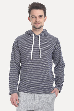 Jacquard Soft Cotton Hoodie