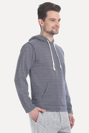 Jacquard Soft Cotton Hoodie