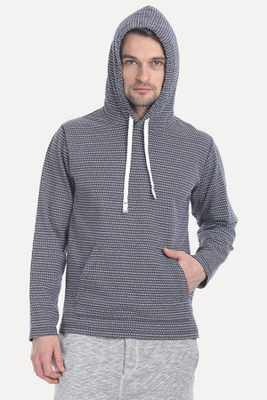 Jacquard Soft Cotton Hoodie