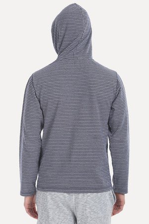 Jacquard Soft Cotton Hoodie