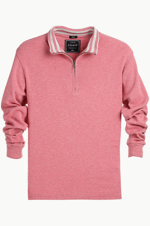 Lightweight Mock Collar Sweatshirt