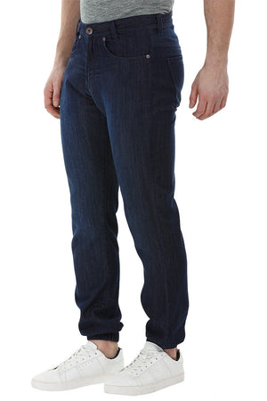 Lightweight Navy Denim Joggers