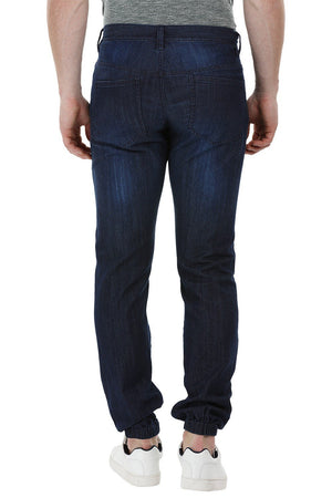 Lightweight Navy Denim Joggers