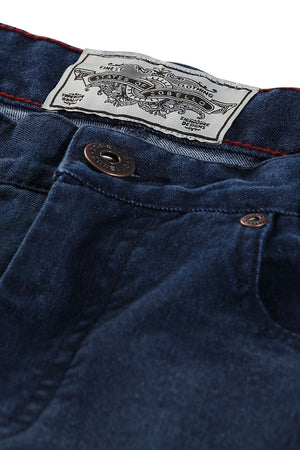 Lightweight Navy Denim Joggers