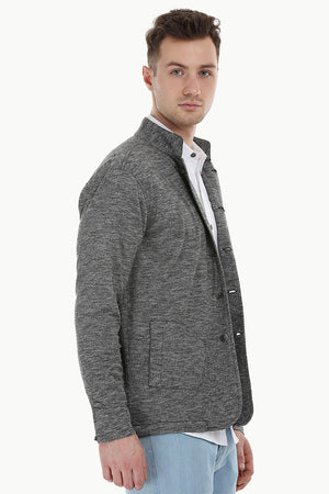 Lightweight Nehru Knit Jacket