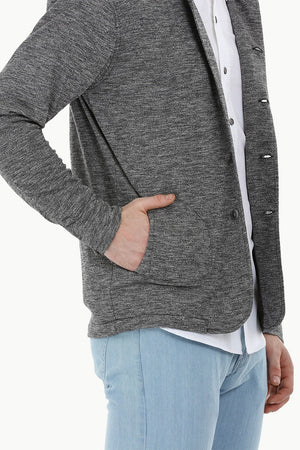 Lightweight Nehru Knit Jacket